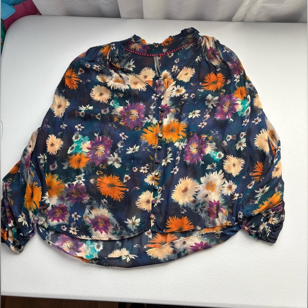 Anthropologie Estella Floral Blouse‎